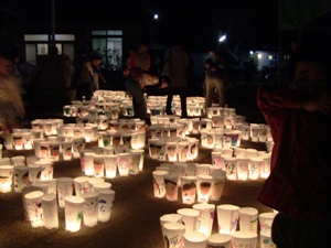 灯り祭りａｔ済法寺　その１