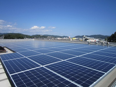 屋上の太陽光発電