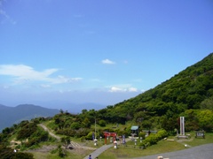 鶴見岳からの景色
